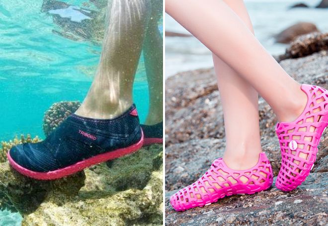 обувь для кораллов и пляжа
